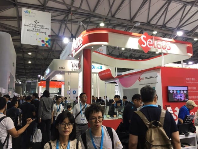 셀코스 CES ASIA 2017 상해 전시회 참가 및 OLED·Plastic Metallization 기술 전시