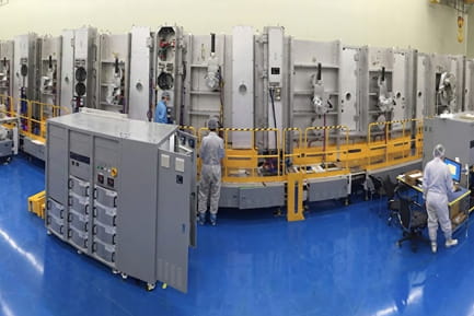 SFCT™ mass production coating line replacing conventional wet processes