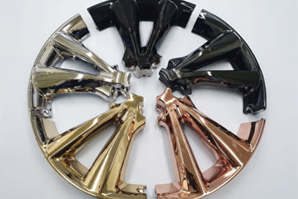 Protective coating for automotive wheels and metal components