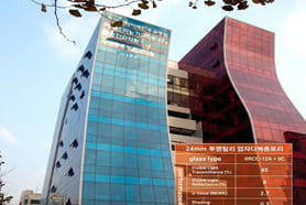 Architectural glass coating using eco-friendly vacuum sputtering technology by Selcos