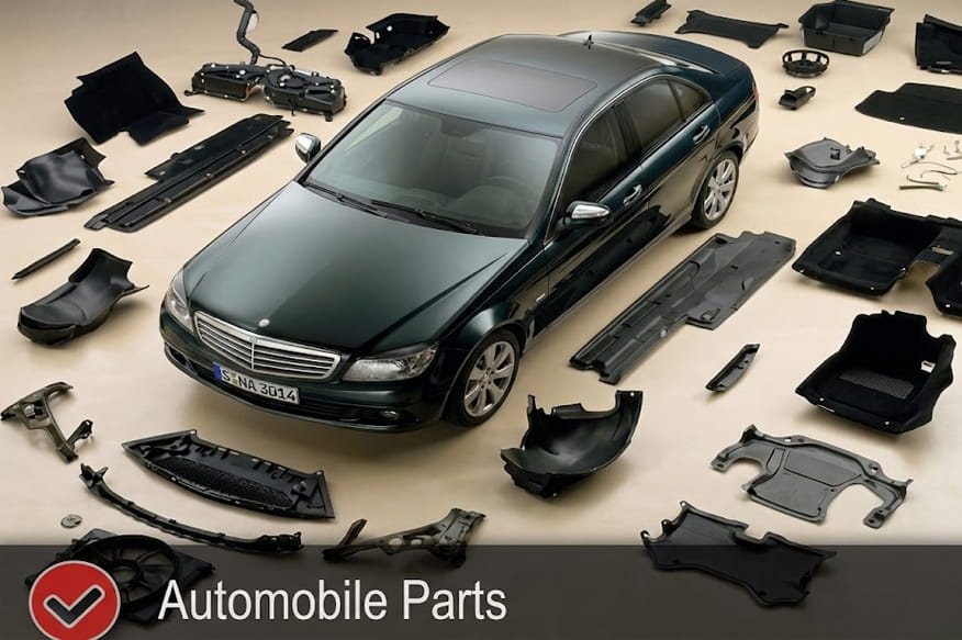 Surface coating applications for automotive plastic and exterior parts