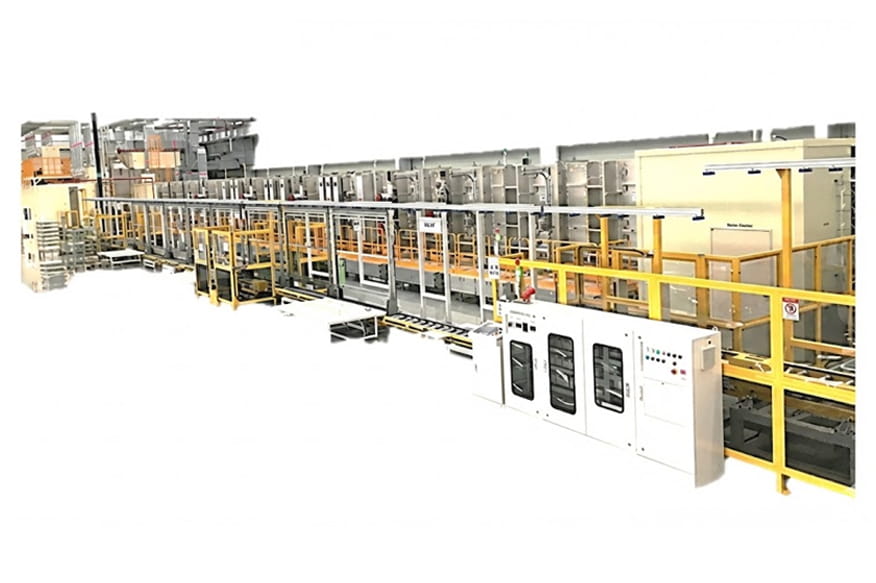 Selcos fully automated premium metallic coating production line with high cost efficiency