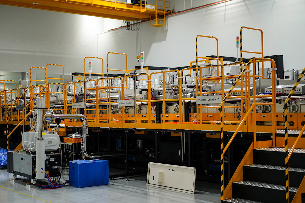 Infrastructure of heavy-duty industrial production line